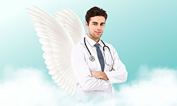 فایل لایه باز پزشک فرشته مرد 1
