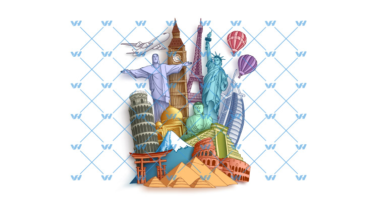 D:\vectorhome\external\vectorhome\vector\attraction\important-world-attractions-vector