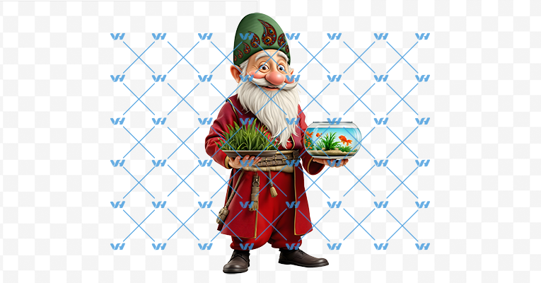فایل لایه باز عمو نوروز و هفتسین سه بعدی 2